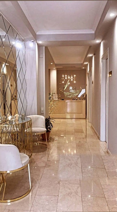Interior of the Frea Aesthetics salon — massage room in Kobuleti